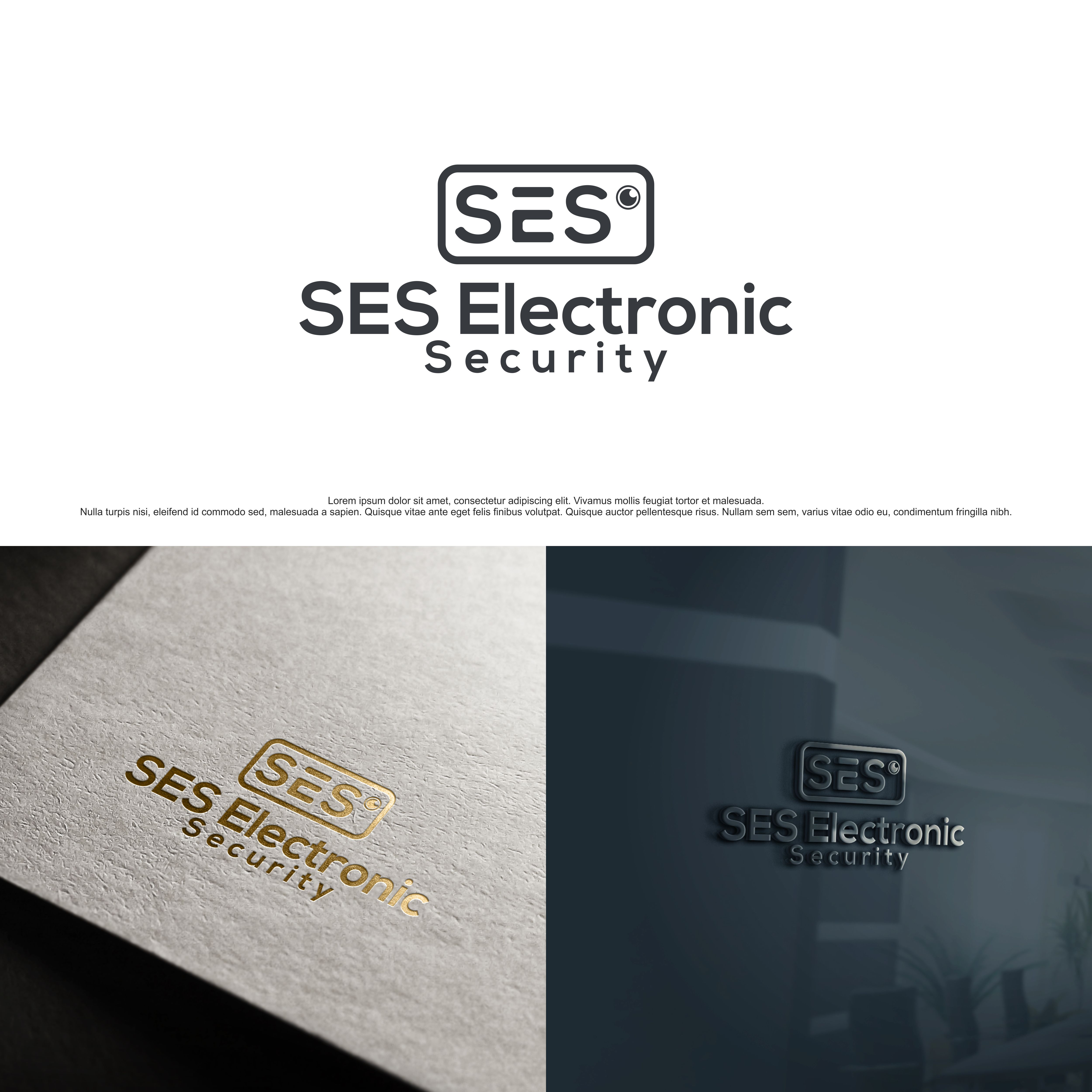 Logo Design by memorrystudio for Ses security | Design #34990248