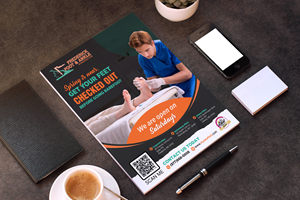 Flyer Design by GraphicsGuru for Frederick Foot & Ankle | Design: #34965182