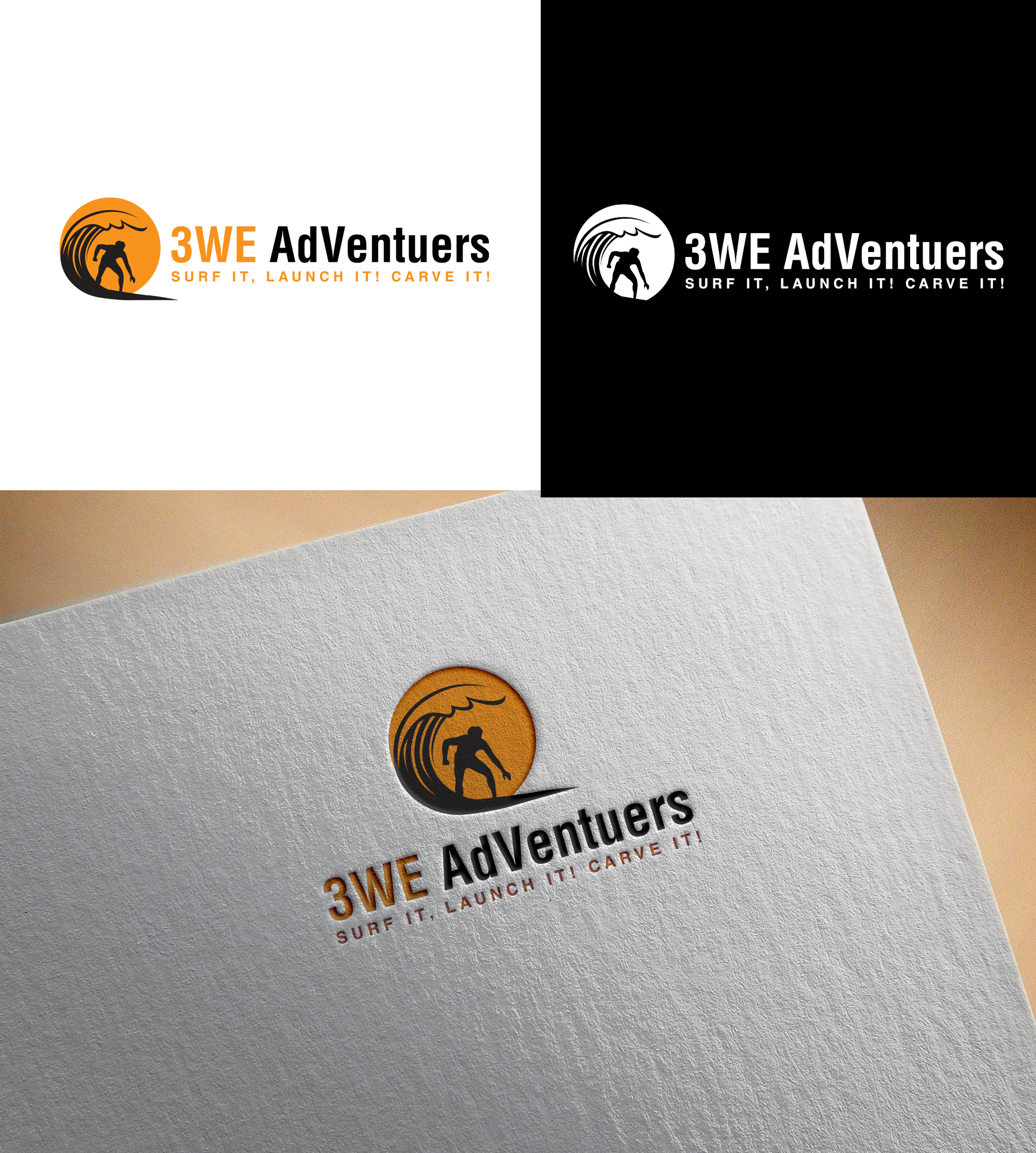 Logo Design by RA-bica for 3WE AdVentures, LLC | Design #34964660
