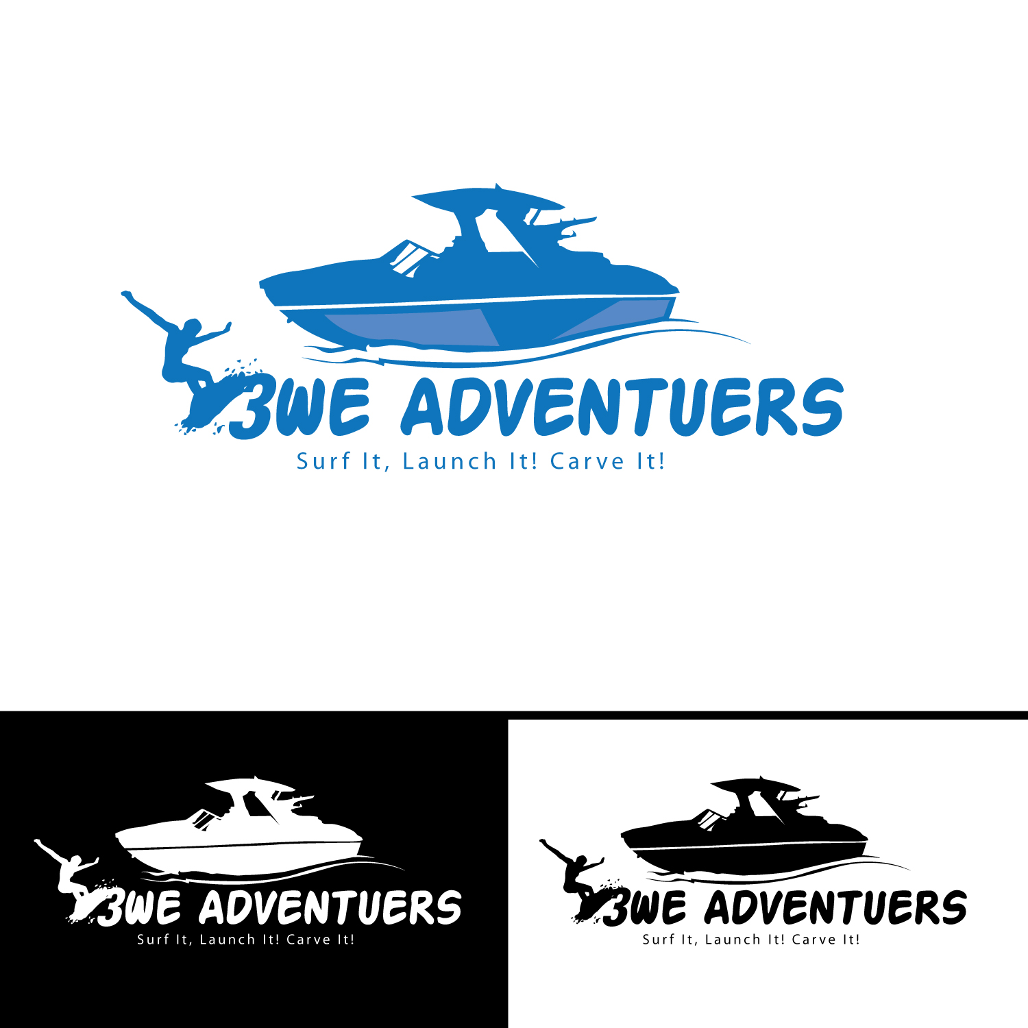 Logo Design by GODDREAMCREATION for 3WE AdVentures, LLC | Design #34969220