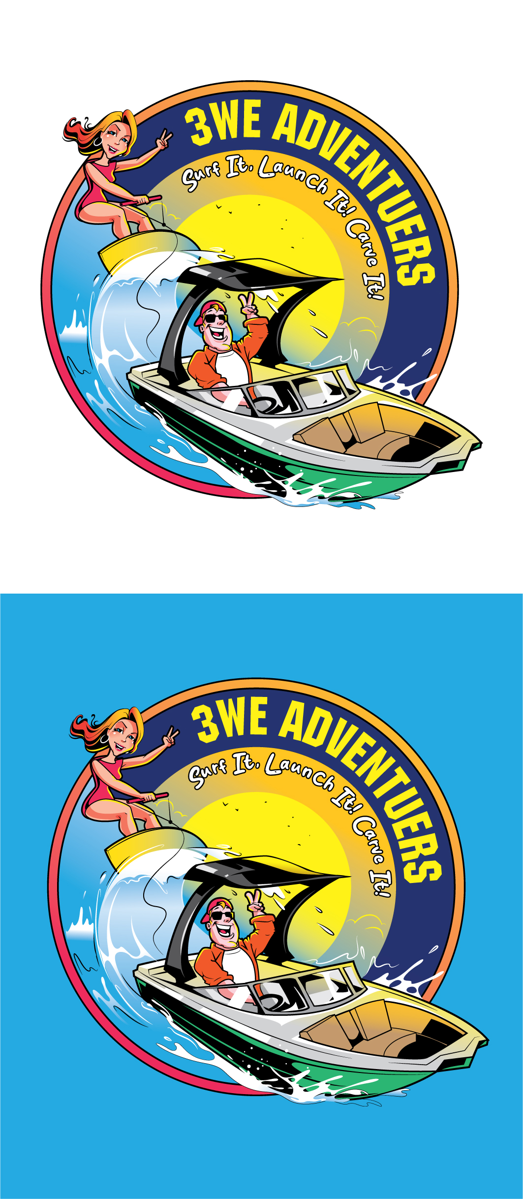Logo Design by ally designs for 3WE AdVentures, LLC | Design #34965916