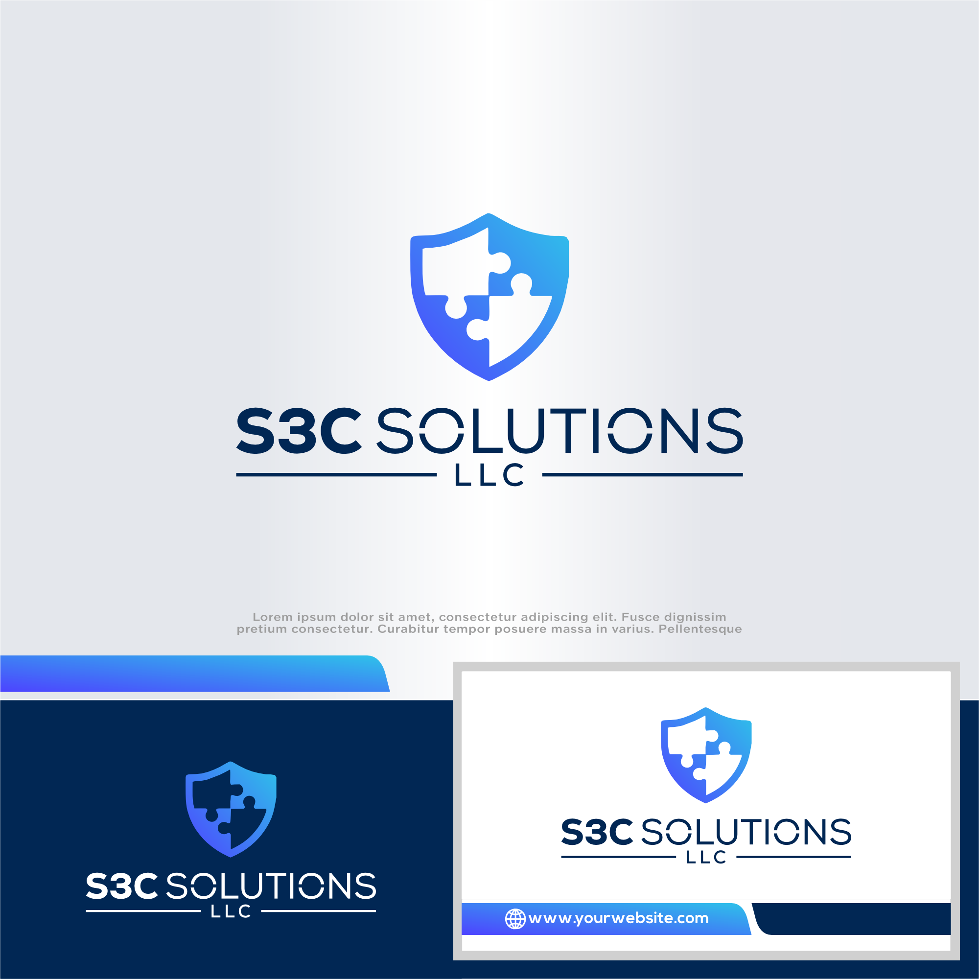 Logo Design by win it for S3C Solutions LLC | Design #34964240