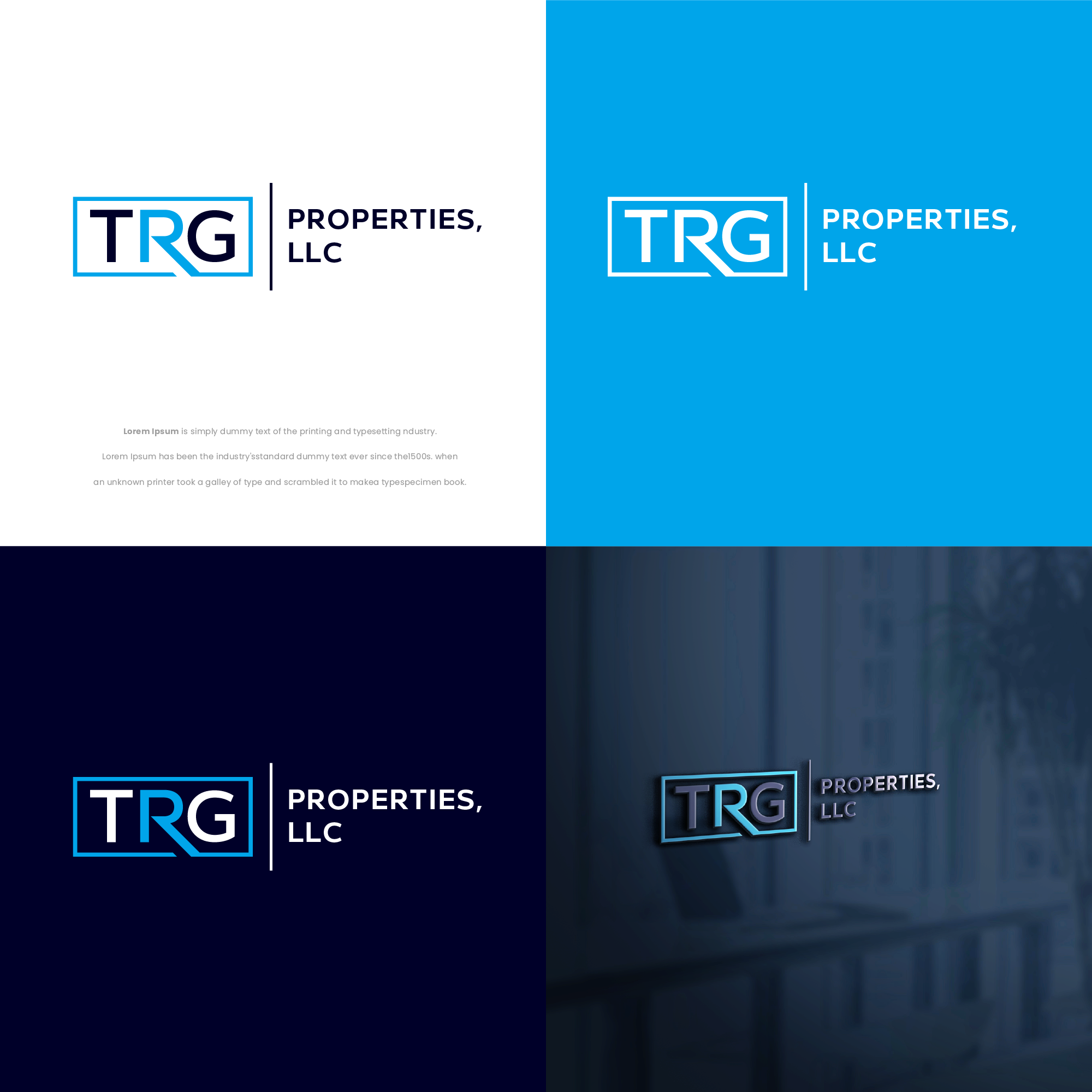 Logo-Design von DGDesigns für TRG Properties, LLC. | Design #34976888