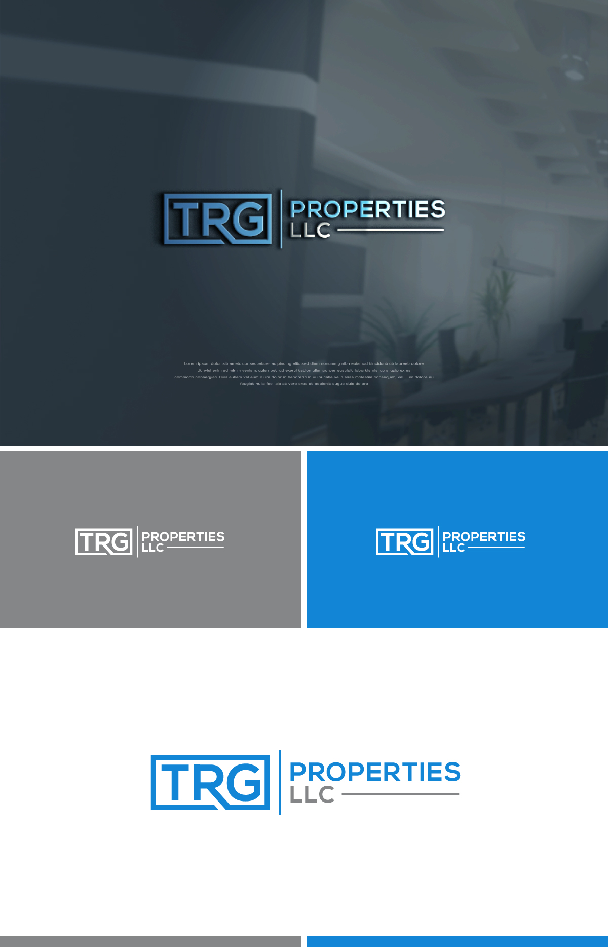 Logo Design by apik. for TRG Properties, LLC. | Design #34968733