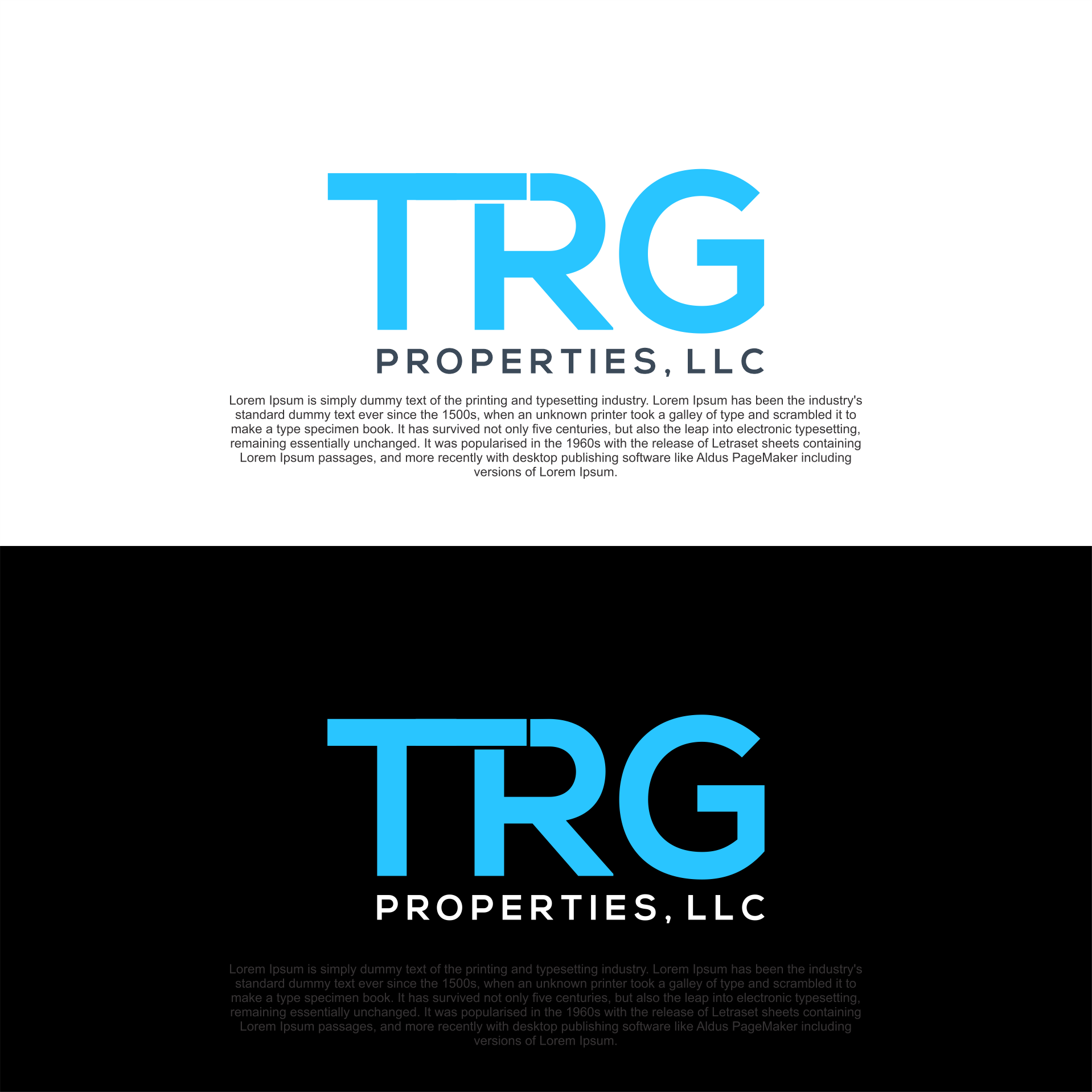Logo Design by diego costa for TRG Properties, LLC. | Design #34968721