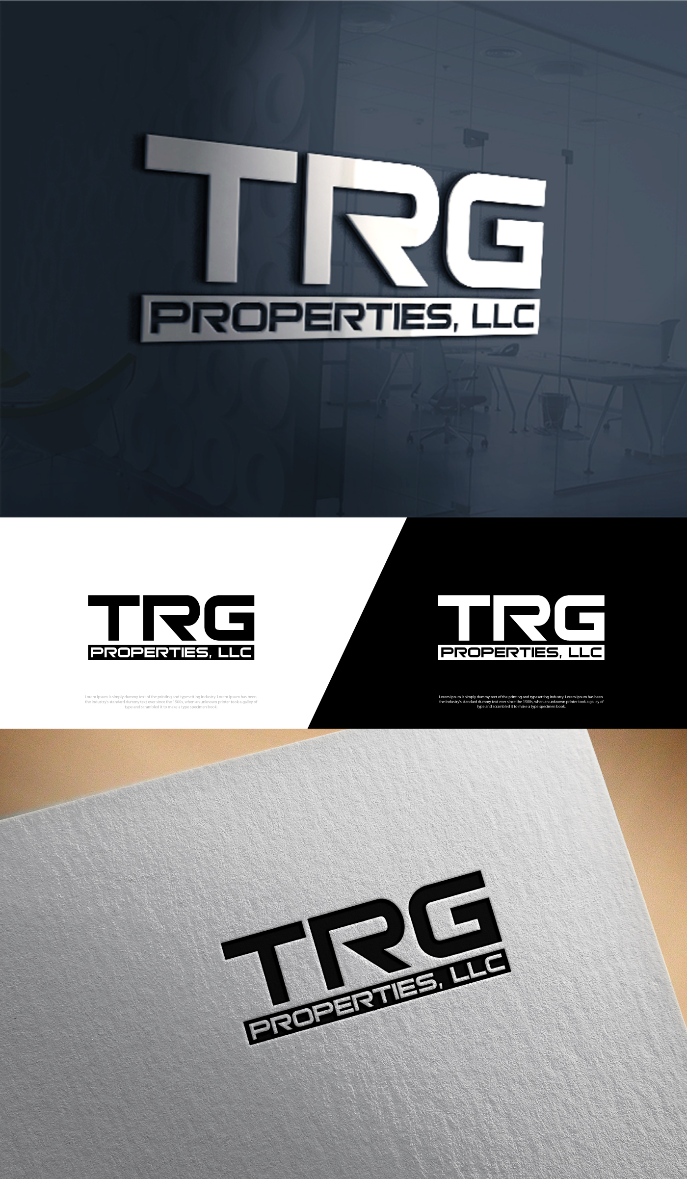 Logo Design by Cool-Designer for TRG Properties, LLC. | Design #34970252