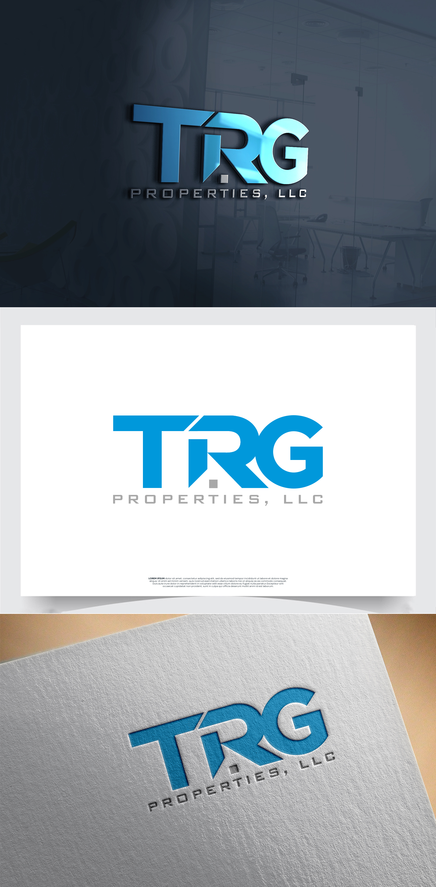 Logo Design by Soonia for TRG Properties, LLC. | Design #34971290