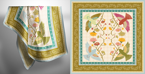 Silk Scarf company looking for a new Scarf Design with focus on botanicals and whimsical animals