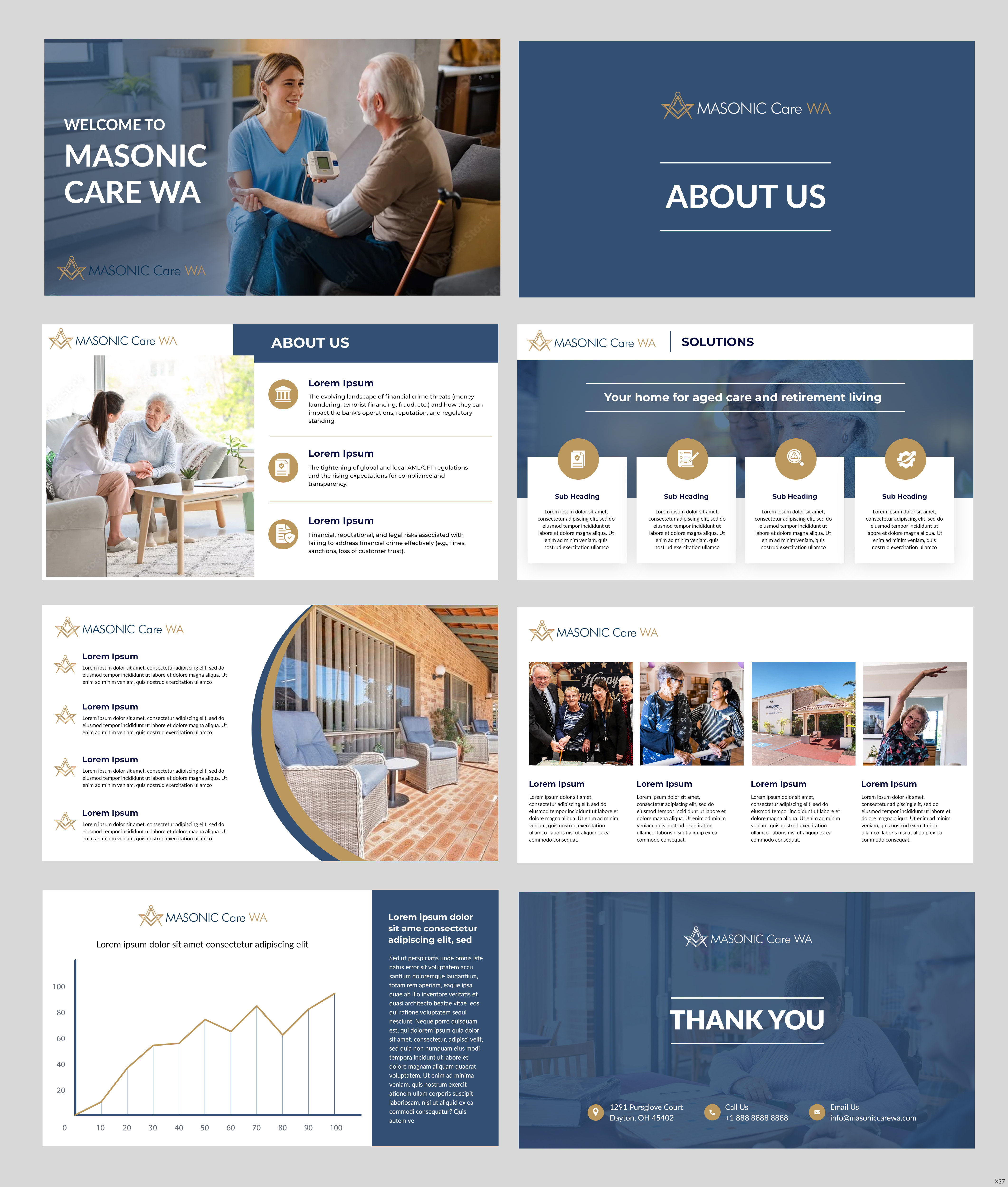 PowerPoint-Design von pb für Masonic Care WA | Design #34965956