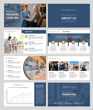Design de PowerPoint par pb pour Masonic Care WA | Design #34965956