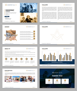 PowerPoint Design by pb for Masonic Care WA | Design: #34965957