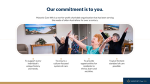 PowerPoint Design by CraftednStyled for Masonic Care WA | Design: #34974018