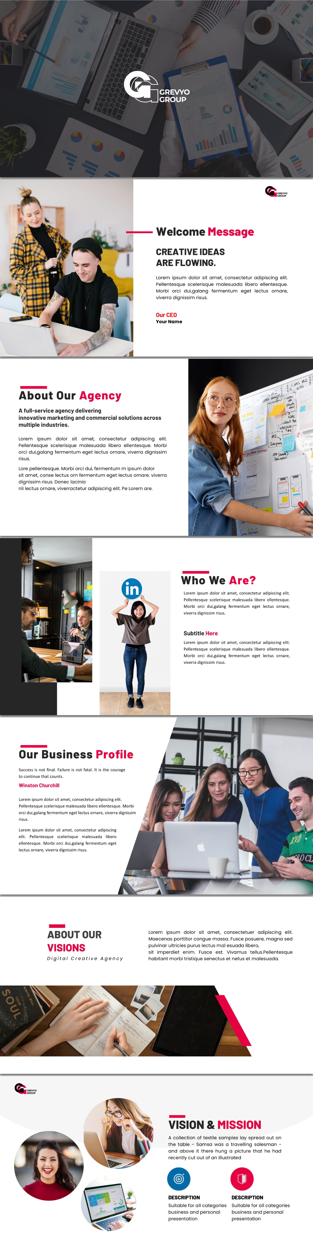 Diseño de PowerPoint por Magdi Bayomi para Grevyo Group SRL | Diseño #34970635