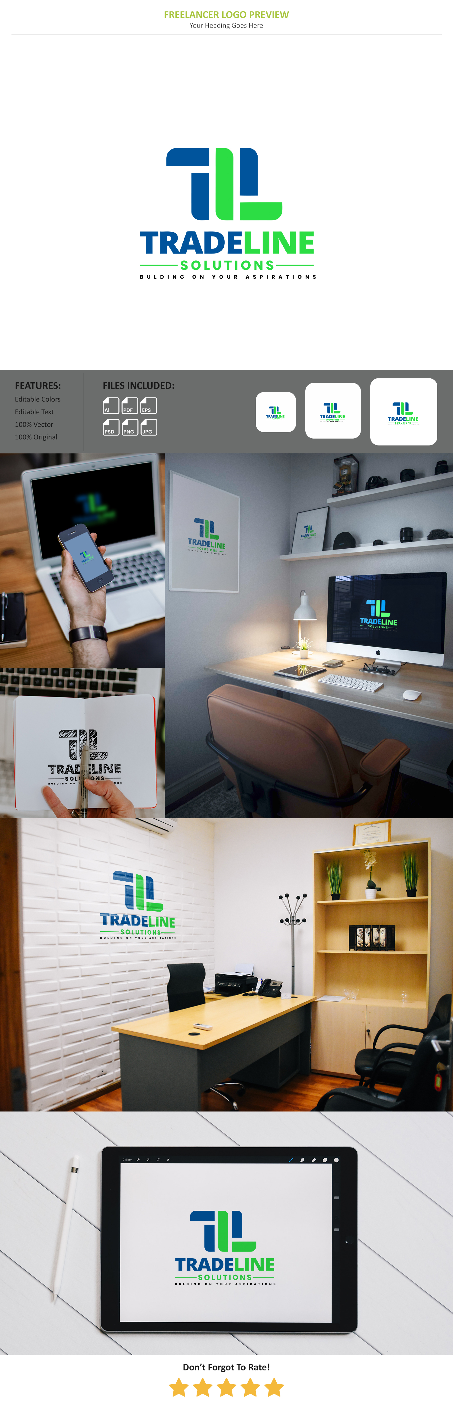 Logo Design by VectorForge for Tradeline Solutions Limited | Design #34966575
