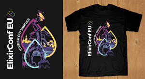 T-shirt Design by MNM for Erlang Solutions Ltd.  | Design #34982206