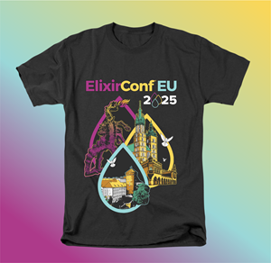 T-shirt Design by Yakuza20 for Erlang Solutions Ltd.  | Design: #35010797