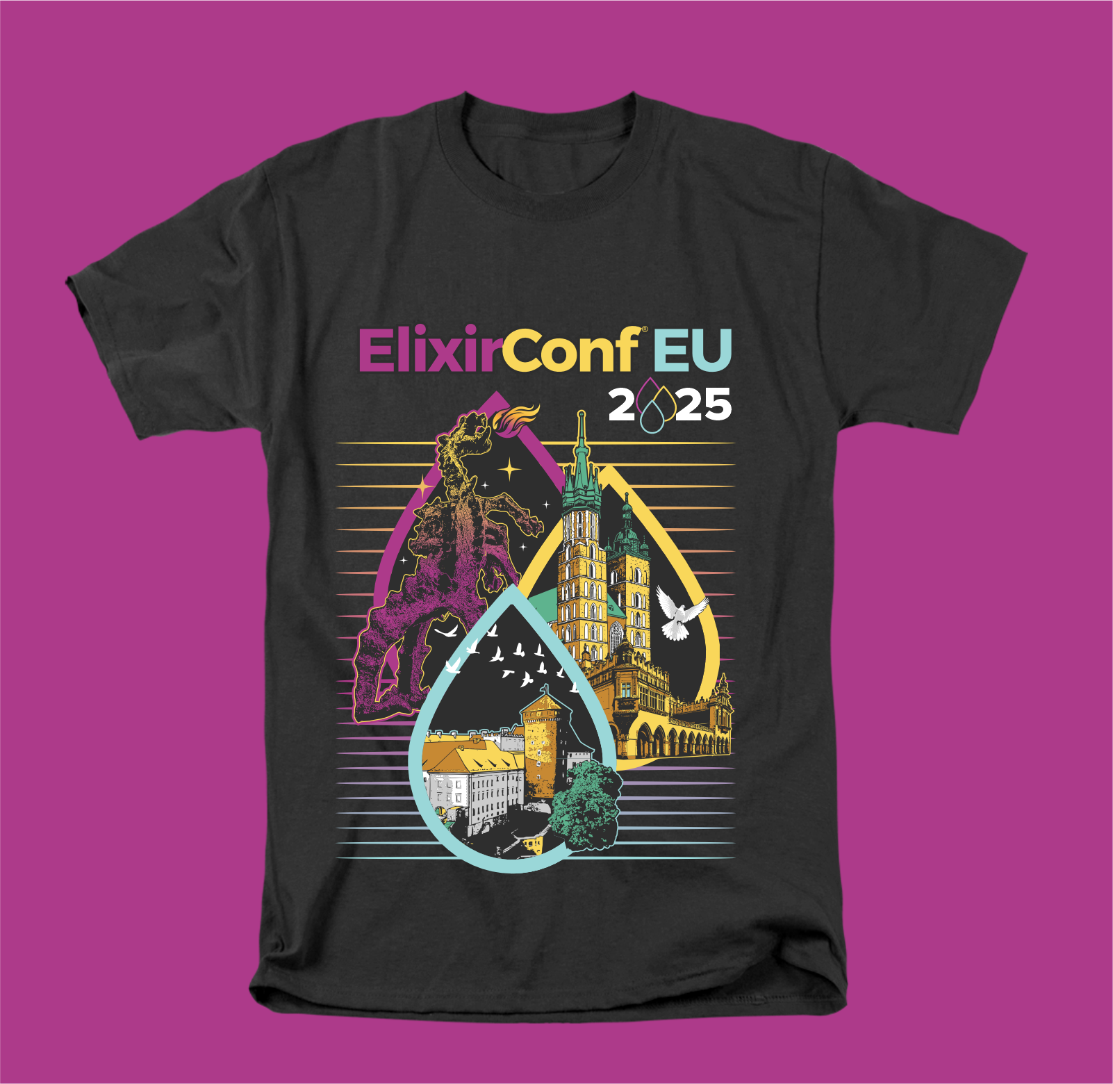 T-shirt Design by Yakuza20 for Erlang Solutions Ltd.  | Design #35010910