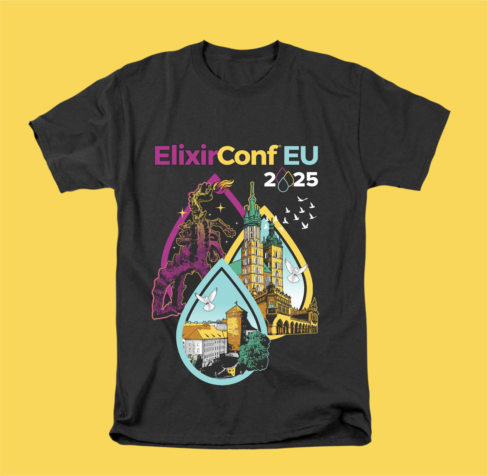 T-shirt Design by Yakuza20 for Erlang Solutions Ltd.  | Design #35010923