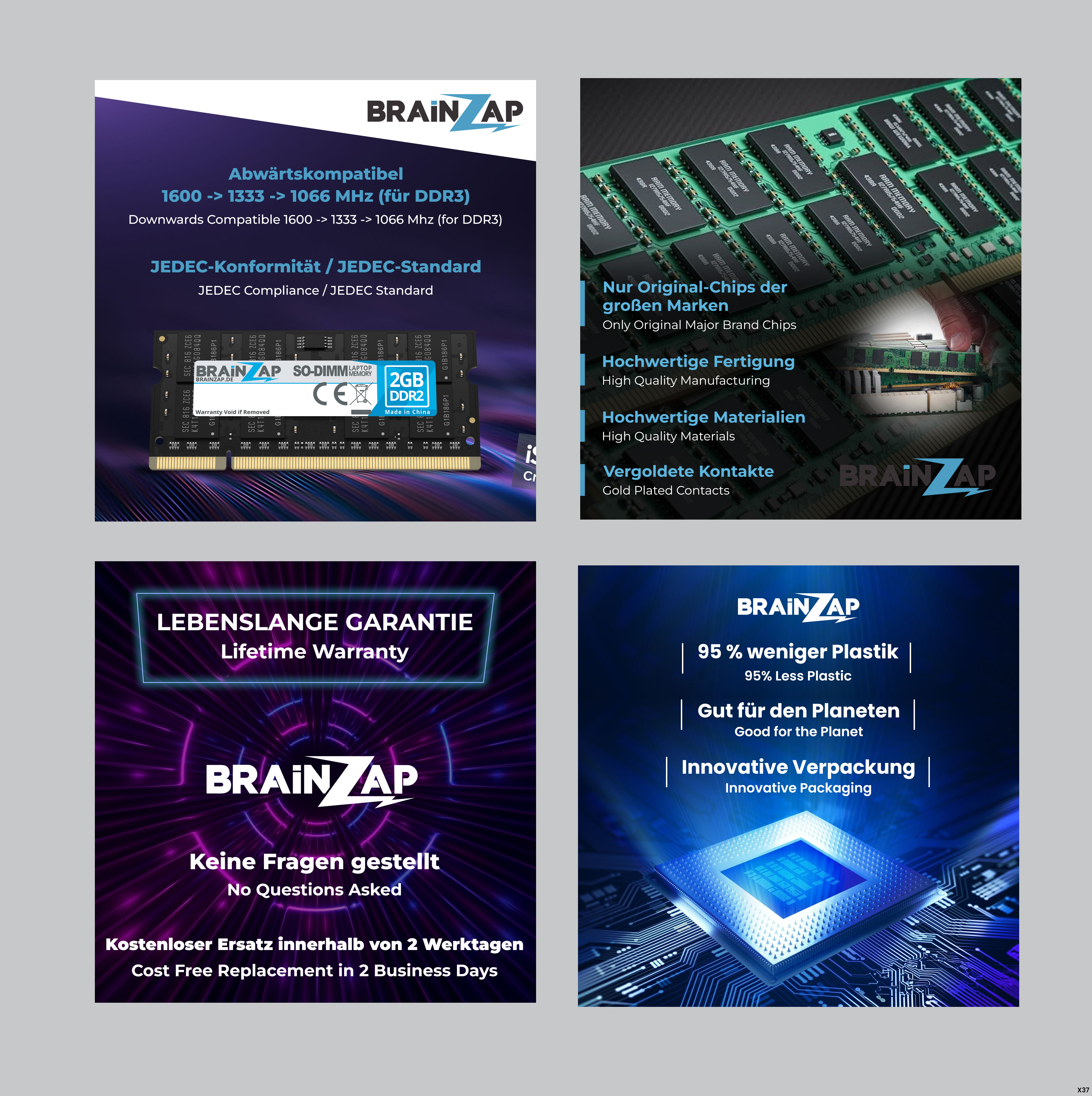 Diseño De Banner Publicitario por pb para Brainsap GmbH | Diseño #34973272