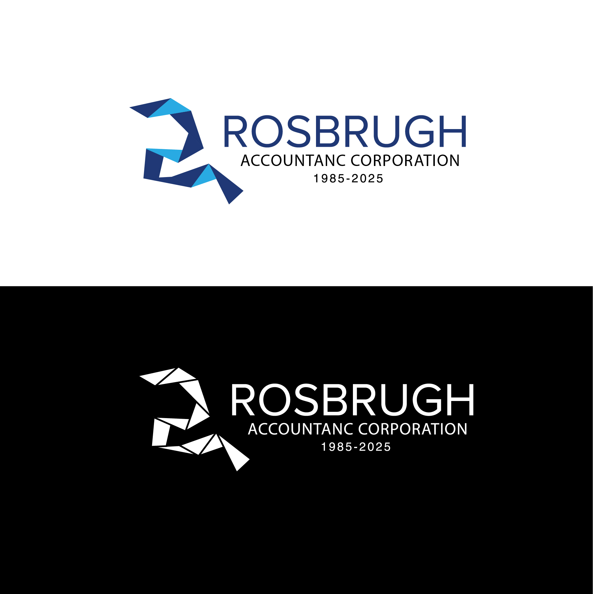 Logo Design by WATER ROCK for Rosbrugh Accountancy Corporation | Design #34976015