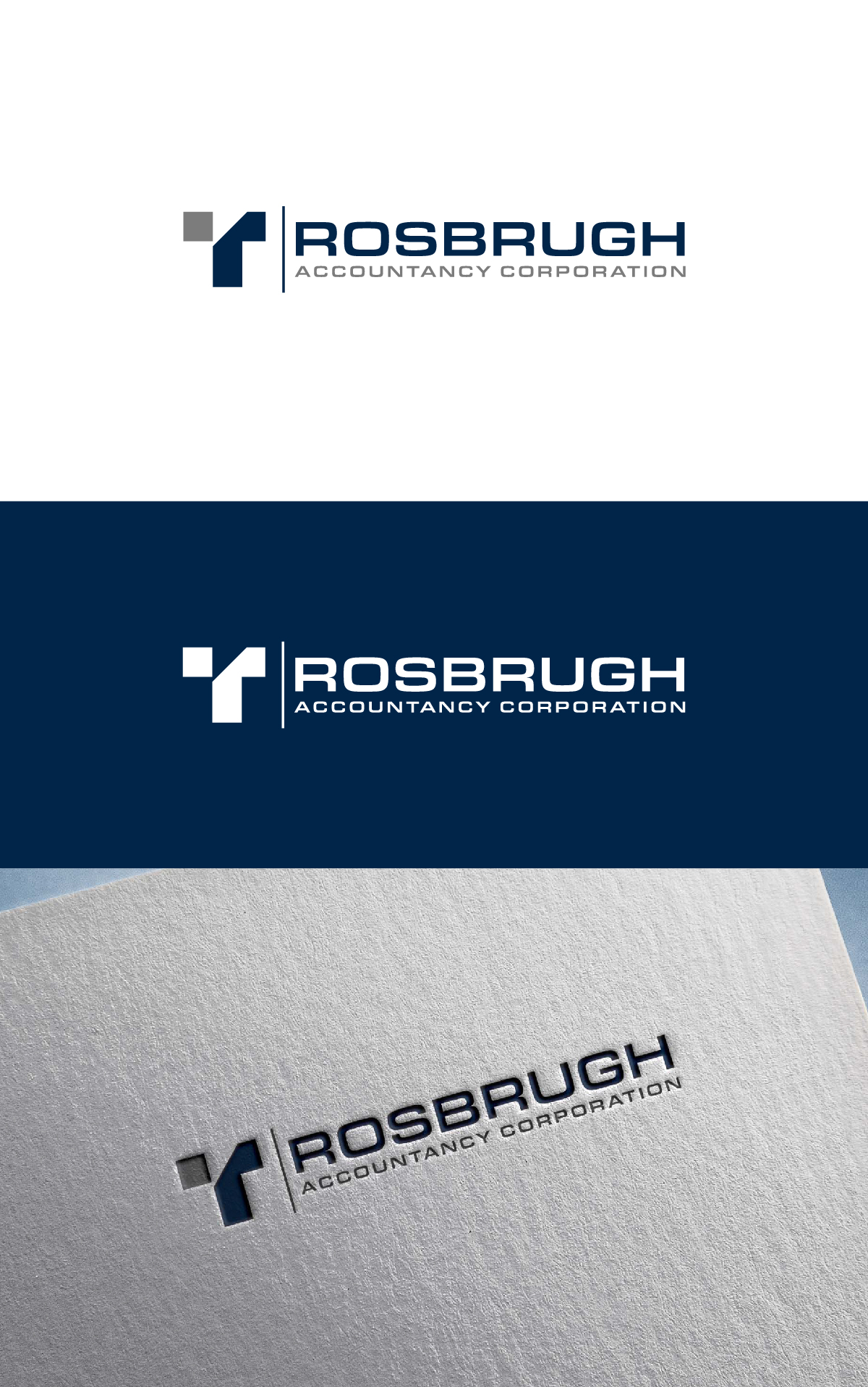 Logo Design by Barish Design for Rosbrugh Accountancy Corporation | Design #34991601