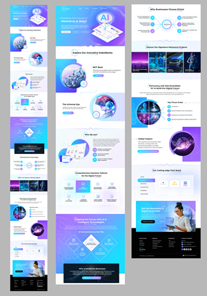 Web Design by Blue Sparrow for this project | Design: #35008058