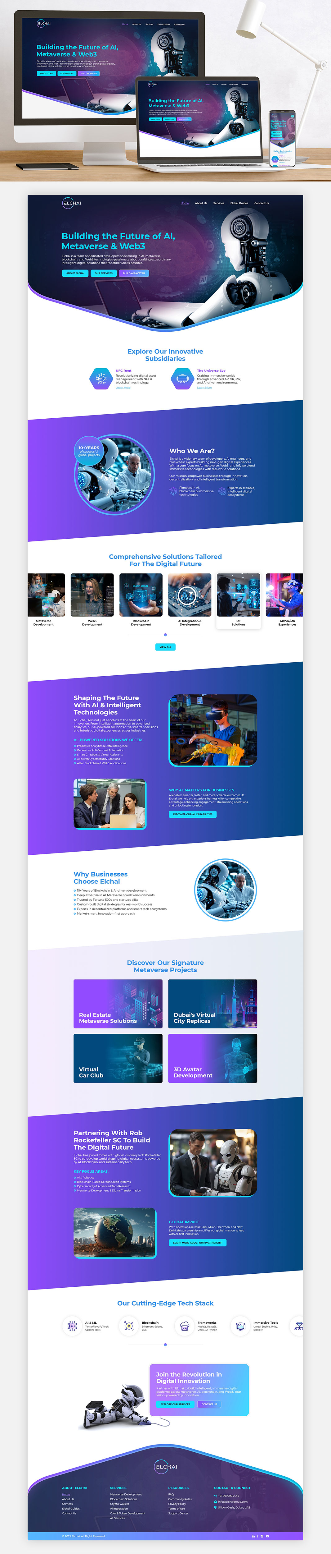 Web Design by Ved Web Services for this project | Design #35002241