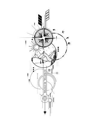 Tattoo-Design von Fortunate Studio für dieses Projekt | Design: #34977158