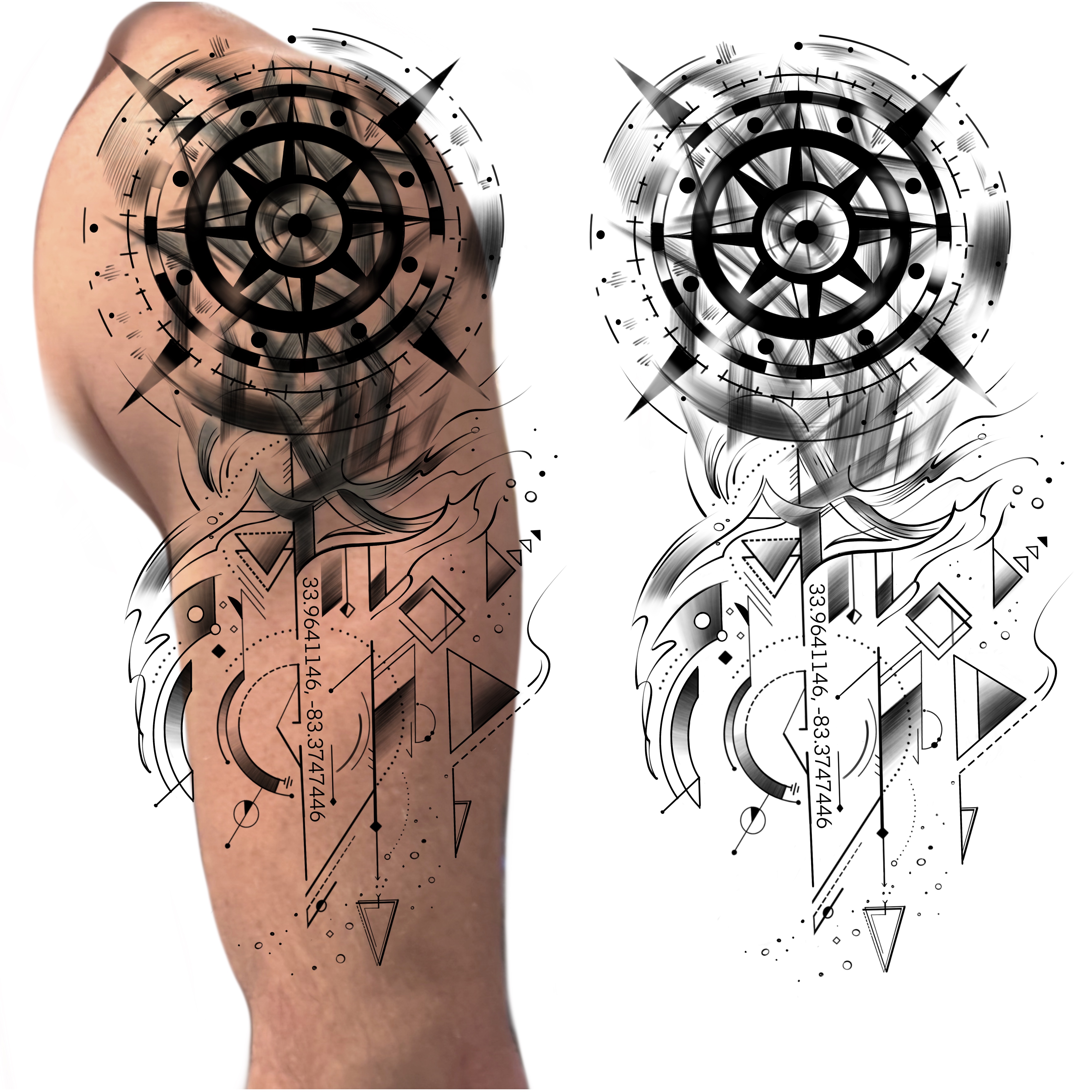 Tattoo Design by Yevhen (Ukrdesign) for this project | Design #35020209