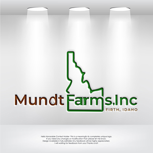 Design de Logo par LogoEon pour Mundt Farms Inc | Design : #34973581
