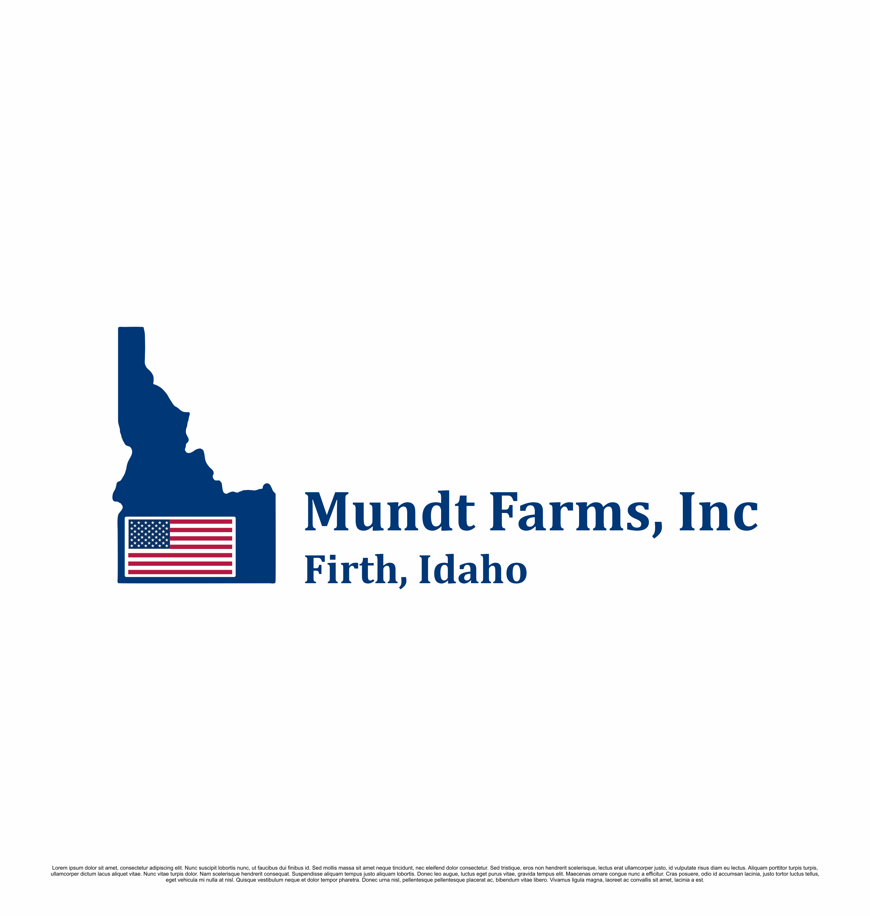 Logo Design by saesean for Mundt Farms Inc | Design #34982969
