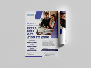 Design de Flyer par ks98410 pour Diamond Financial Services (Yorkshire) Ltd | Design : #34976924