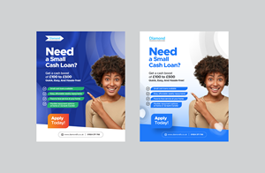 Design de Flyer par ZD STUDIO pour Diamond Financial Services (Yorkshire) Ltd | Design : #34990288