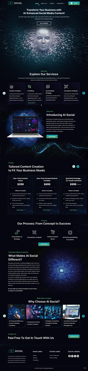 Web Design by pb for this project | Design: #34979623