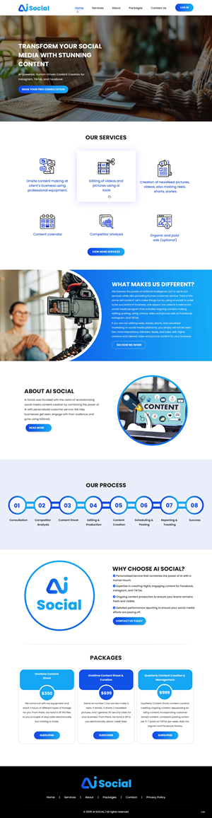Web Design by pb for this project | Design: #34979624