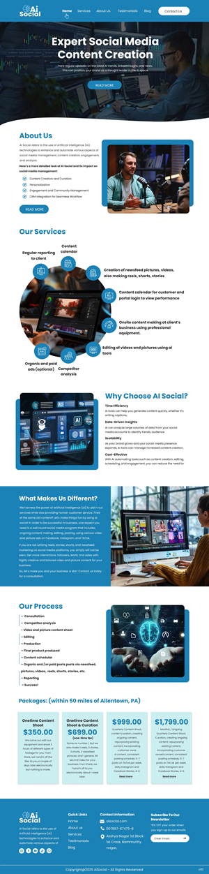Web Design by pb for this project | Design: #34979627