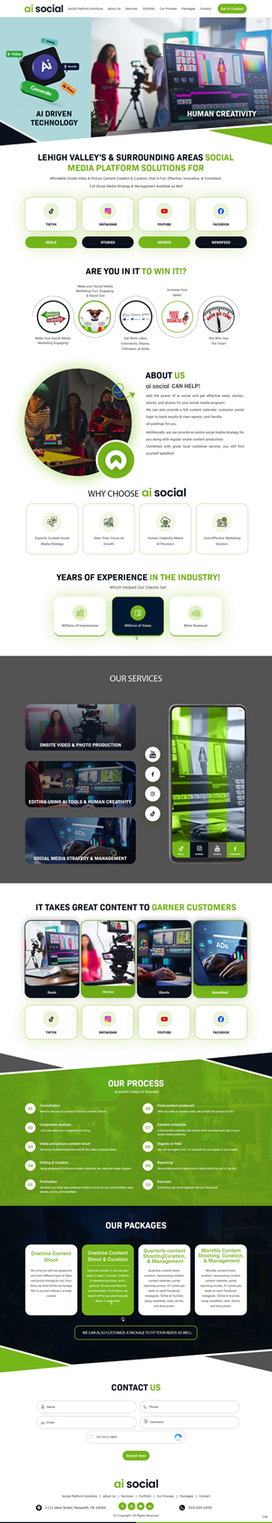 Web Design by pb for this project | Design #35250288
