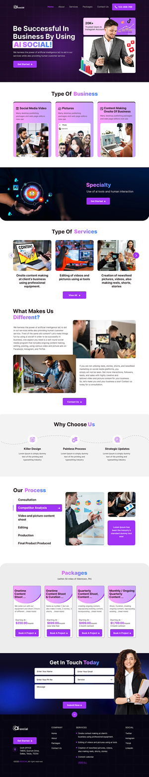 Web Design by sai.designer87 for this project | Design: #35003307