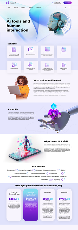Web Design by vivekdaneapen2 for this project | Design #34978109