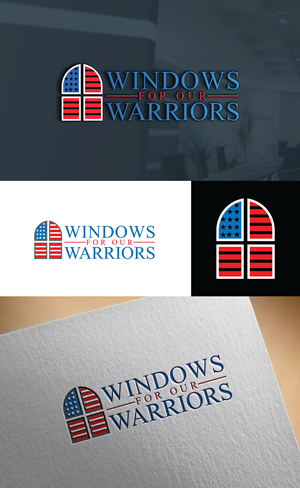 Window company seeking a logo for our Windows For Our Warriors promotion, supporting local veterans.