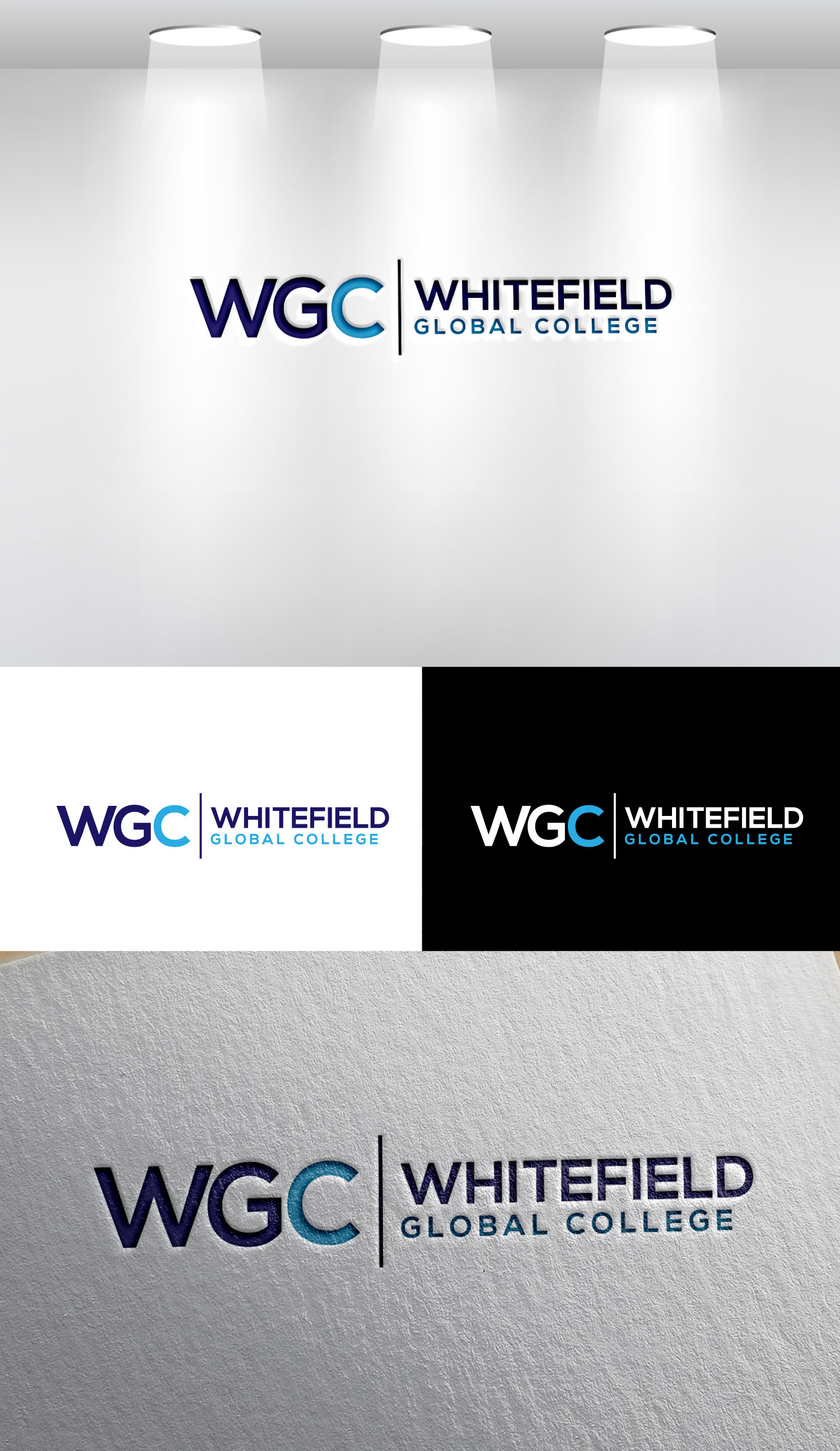 Logo Design by Mi Design1 for Whitefield Global College | Design #34975639