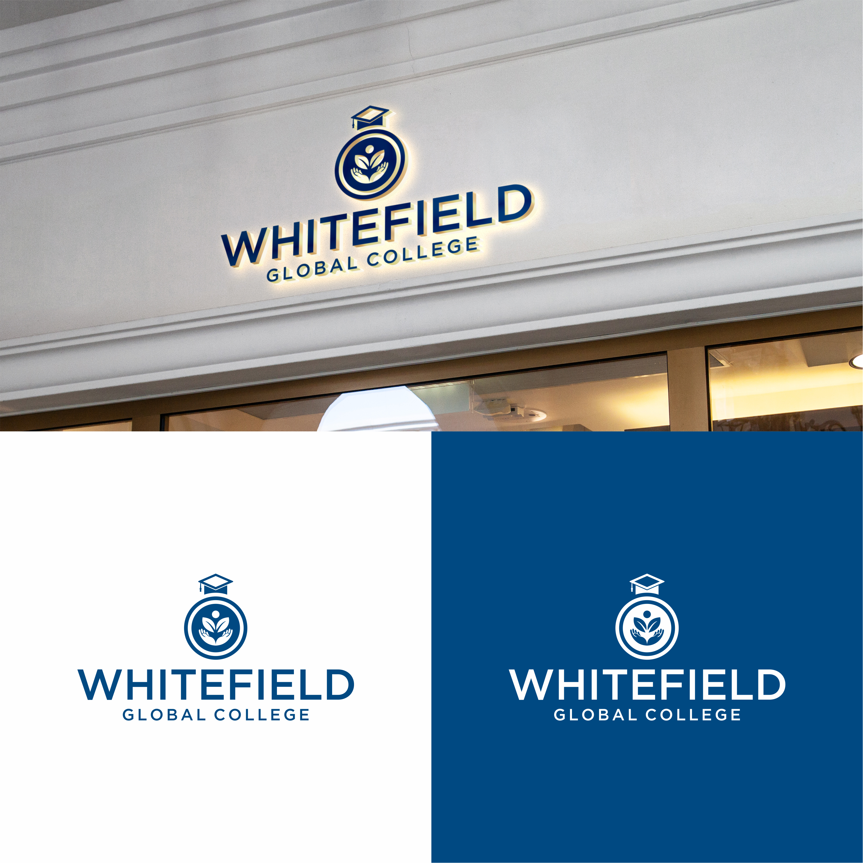 Logo Design by izdihaar studio for Whitefield Global College | Design #34985458