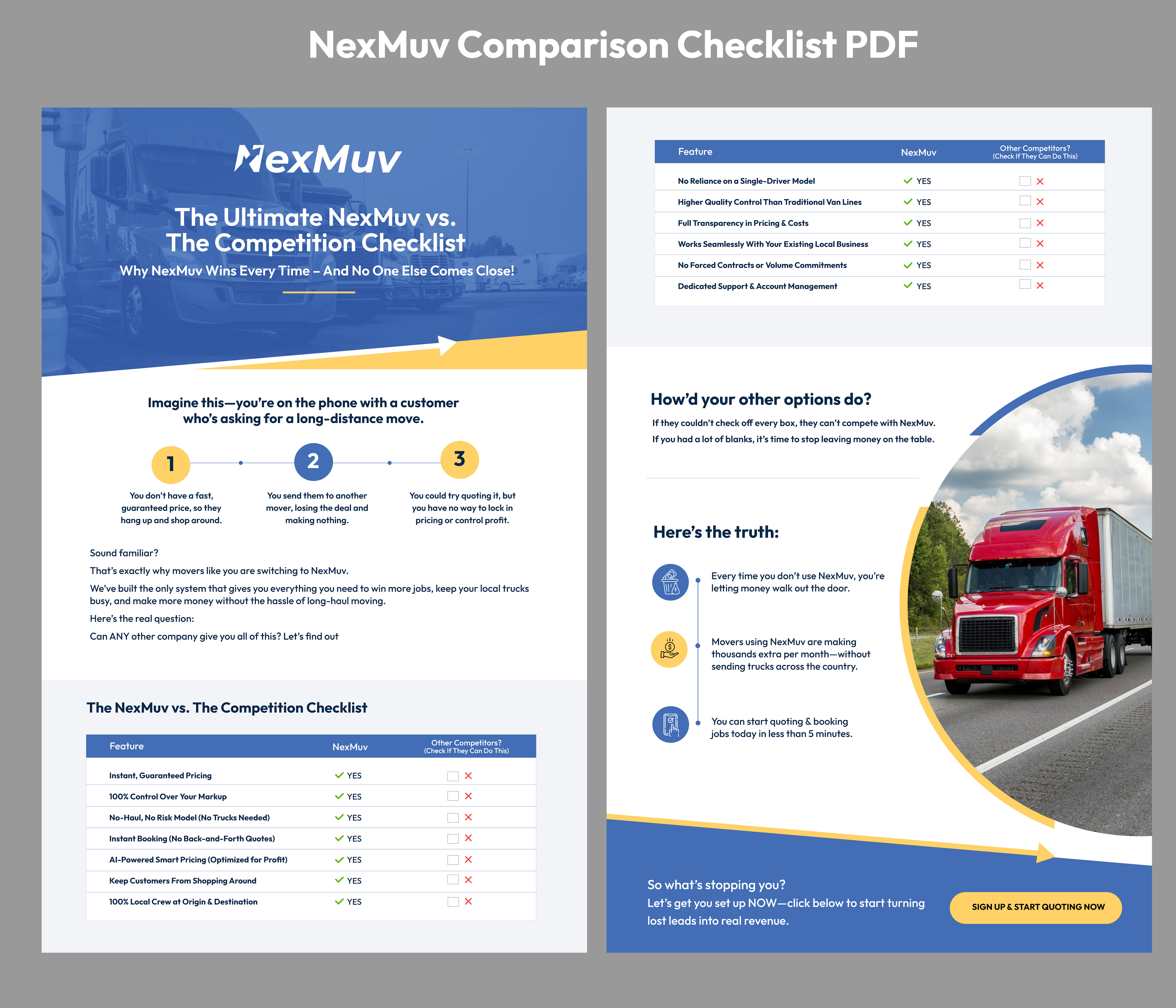 Brochure Design by Blue Sparrow for NexMuv | Design #34993999