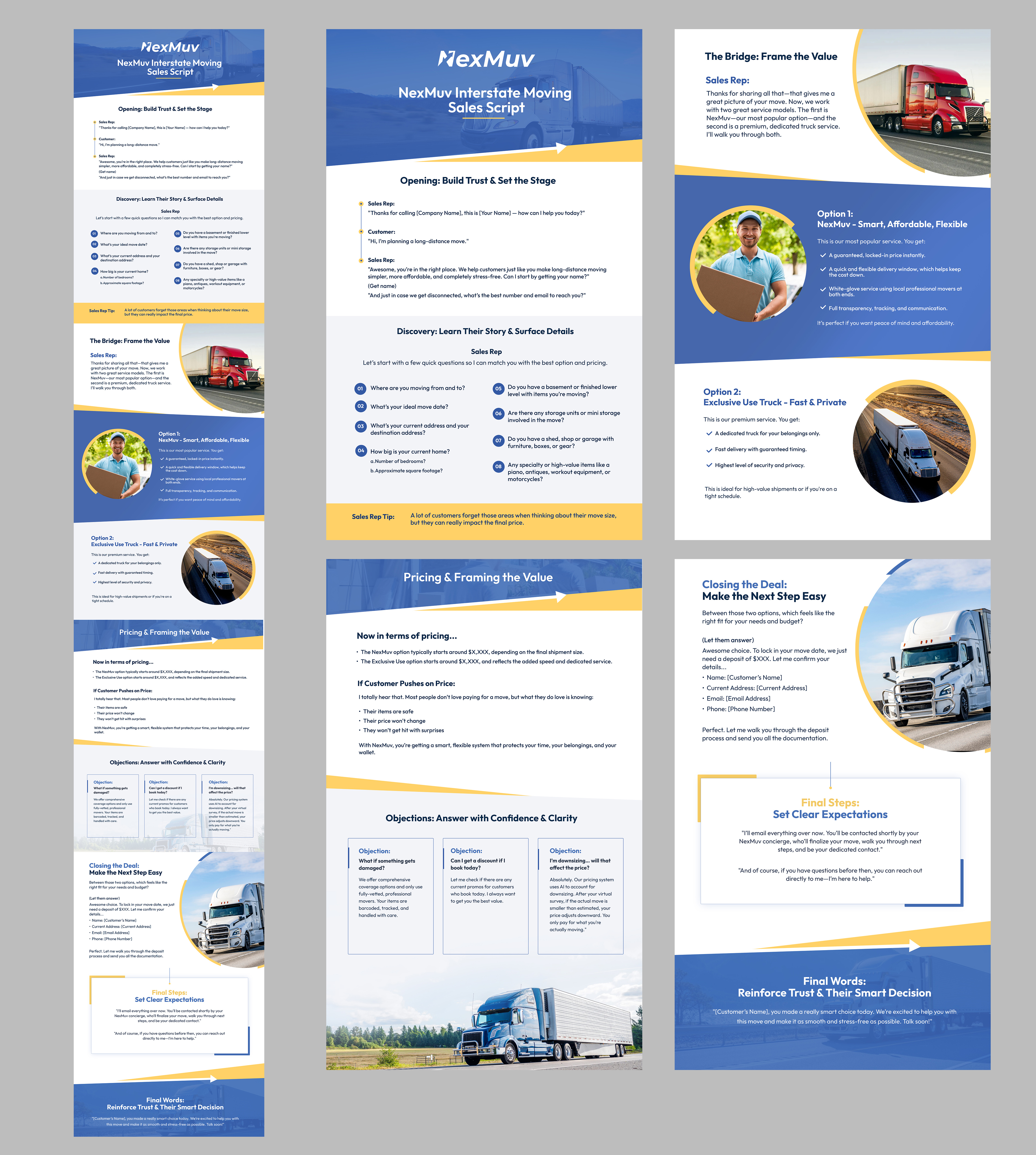 Brochure Design by Blue Sparrow for NexMuv | Design #35036475
