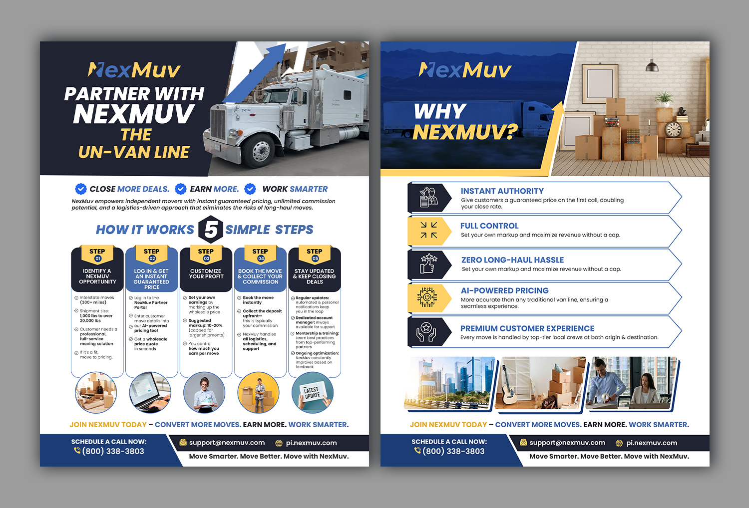 Brochure Design by debdesign for NexMuv | Design #34984914