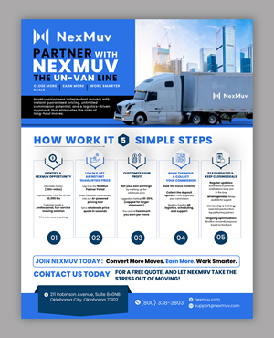 Brochure Design by debdesign for NexMuv | Design: #34988201