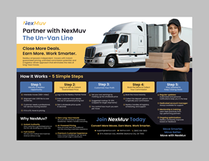 Brochure Design by saurov for NexMuv | Design: #34990385