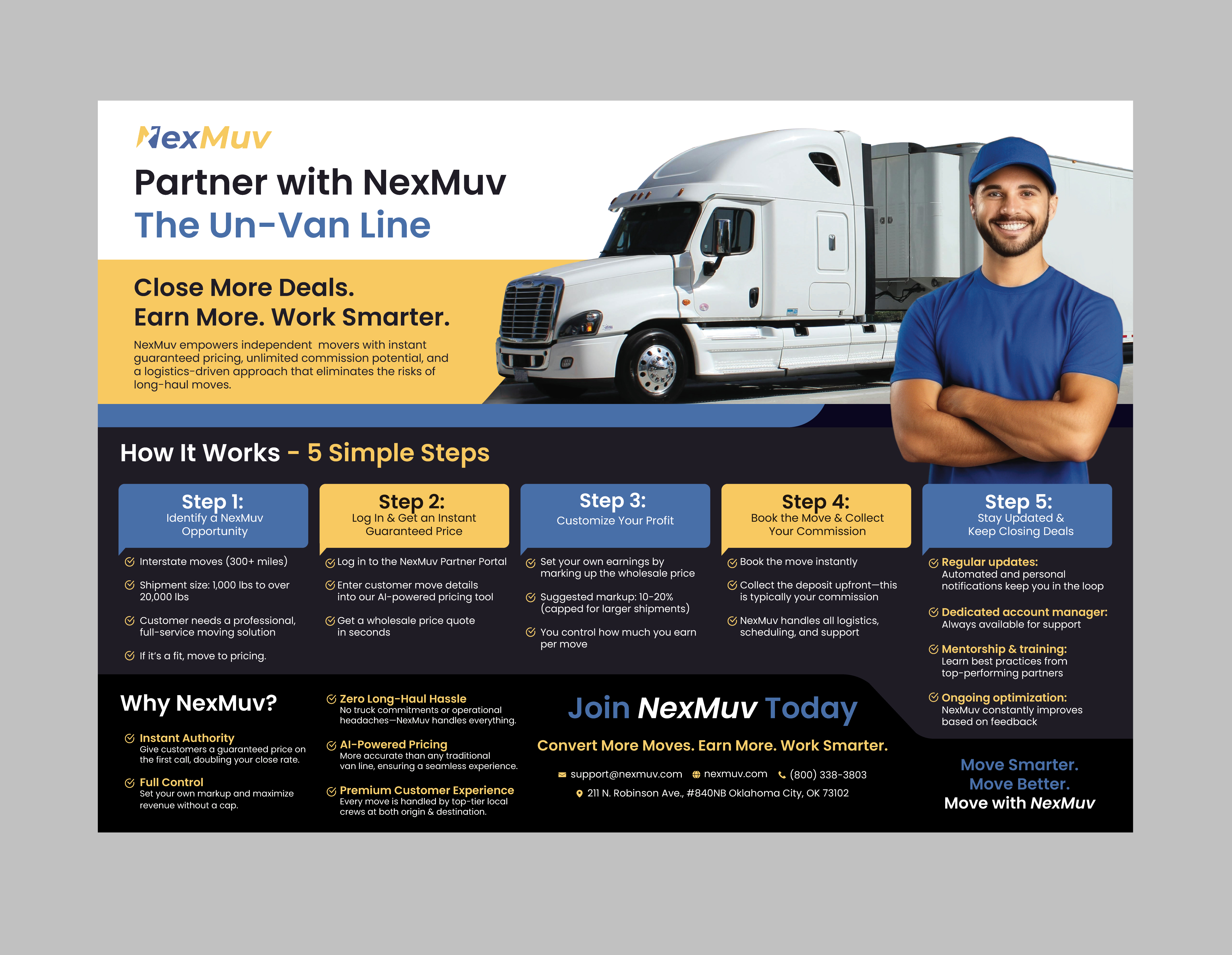 Brochure Design by saurov for NexMuv | Design #34992978