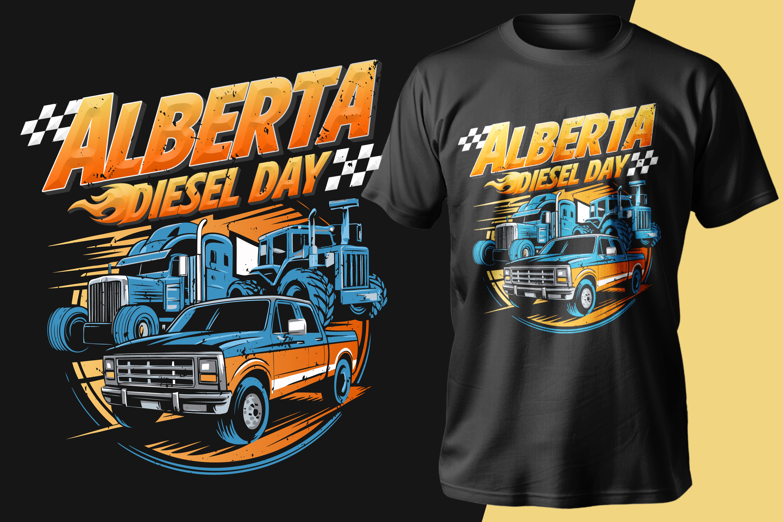 T-shirt Design by Ismail Hossain for Mario High Performance Diesel Inc. | Design #34986422