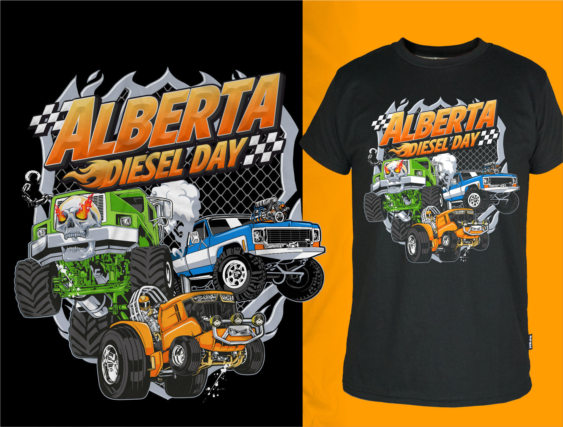 T-shirt Design by Yakuza20 for Mario High Performance Diesel Inc. | Design #34986360